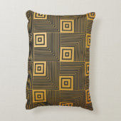 アールデコヴィンテージ壁紙パターン アクセントクッション (裏面(縦))