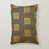 アールデコヴィンテージ壁紙パターン アクセントクッション (正面(垂直))