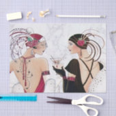 アールデコールヴィンテージティッシュペーパー 薄葉紙 (クラフト)