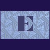 アールデコ三角形プロファイルカード 名刺