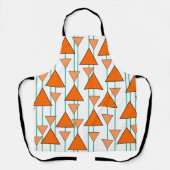 アールデコ三角形 エプロン (正面)