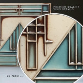 アールデコ三角形 タイル