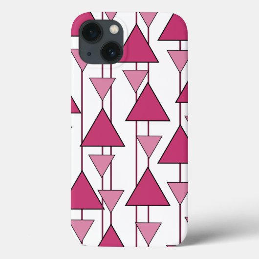 アールデコ三角形 Case-Mate iPhoneケース (裏面)