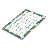 アールデコ予定表メモ帳 ノートパッド (アングル)