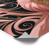 アールデコ優雅 ポスター (角)