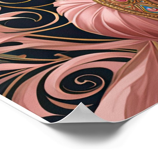 アールデコ優雅 ポスター (角)