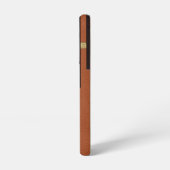 アールデコ入力金ゴールドとタン SAMSUNG GALAXYケース (左側面)