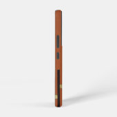 アールデコ入力金ゴールドとタン SAMSUNG GALAXYケース (右側面)