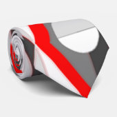 アールデコ円と三角形 ネクタイ (ロール)