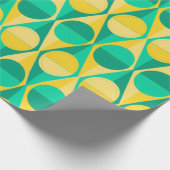 アールデコ円と三角形 ラッピングペーパー (角)