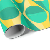 アールデコ円と三角形 ラッピングペーパー (ロールコーナー)