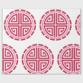 アールデコ円 ラッピングペーパー (フラット)