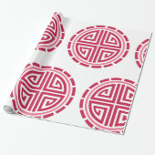 アールデコ円 ラッピングペーパー (アンロールド)