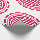 アールデコ円 ラッピングペーパー