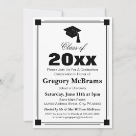 アールデコ卒業党 招待状