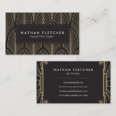 アールデコ名刺 名刺