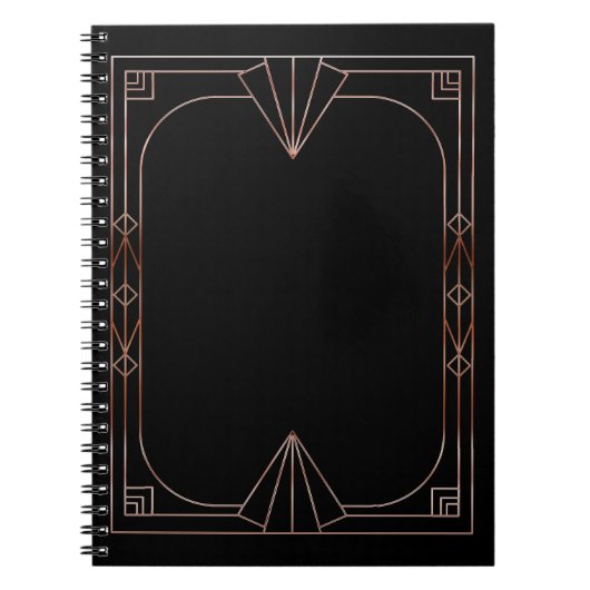 アールデコ固定 ノートブック (正面)