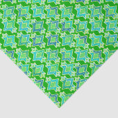 アールデコ壁紙パターン、玉緑 薄葉紙 (詳細)