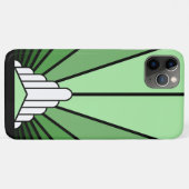 アールデコ太陽の緑 Case-Mate iPhoneケース (裏面(横))