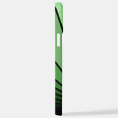 アールデコ太陽の緑 iPhoneケース (右側面)