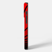 アールデコ太陽の赤 Case-Mate iPhoneケース (裏面 / 左)