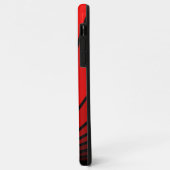 アールデコ太陽の赤 Case-Mate iPhoneケース (裏面/左)