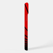 アールデコ太陽の赤 iPhoneケース (右側面)