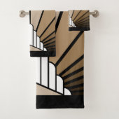 アールデコ太陽の黄褐色 バスタオルセット (インサイチュ)