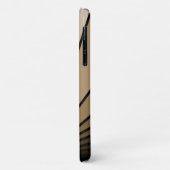 アールデコ太陽の黄褐色 Case-Mate iPhoneケース (裏面/左)