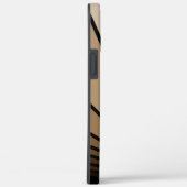 アールデコ太陽の黄褐色 Case-Mate iPhoneケース (裏面 / 右)