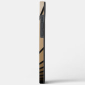 アールデコ太陽の黄褐色 Case-Mate iPhoneケース (裏面 / 左)