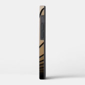 アールデコ太陽の黄褐色 Case-Mate iPhoneケース (裏面 / 左)