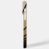 アールデコ太陽の黄褐色 Case-Mate iPhoneケース (裏面 / 左)