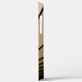 アールデコ太陽の黄褐色 Case-Mate iPhoneケース (裏面 / 左)