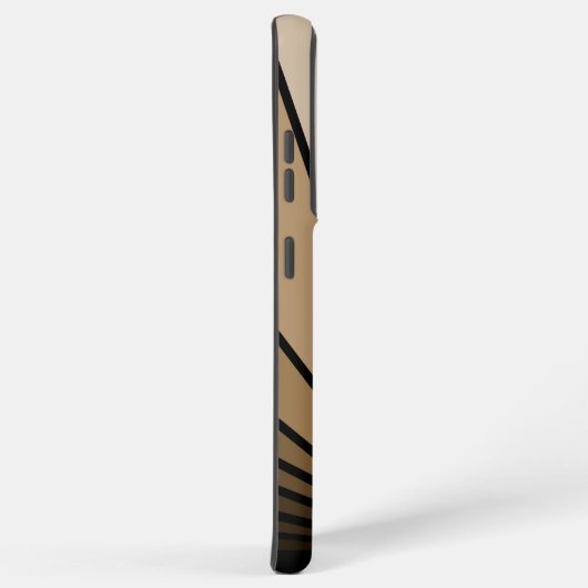 アールデコ太陽の黄褐色 SAMSUNG GALAXYケース (右側面)