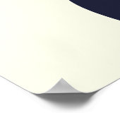 アールデコ女性ポートレート ポスター (角)