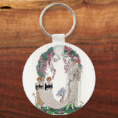 アールデコ嫁 キーホルダー (正面)