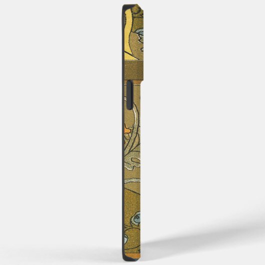 アールデコ孔雀 Case-Mate iPhoneケース (裏面 / 右)