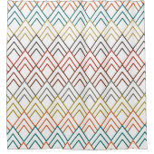 アールデコ山脈 シャワーカーテン (正面)