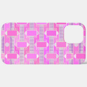 アールデコ工業用シック – ピンク、マウヴ Case-Mate iPhoneケース (裏面 / 右)