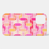 アールデコ工業用シック – ピンク、桃、金ゴールド Case-Mate iPhoneケース (裏面 (横))