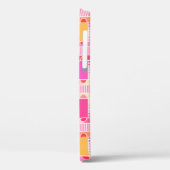 アールデコ工業用シック – ピンク、桃、金ゴールド Case-Mate iPhoneケース (裏面 / 左)