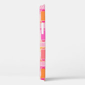 アールデコ工業用シック – ピンク、桃、金ゴールド Case-Mate iPhoneケース (裏面 / 右)