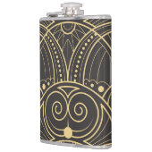 アールデコ幾何タイル贅沢。 フラスク (左)