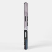 アールデコ幾何学抽象iPhoneケース iPhoneケース (右側面)