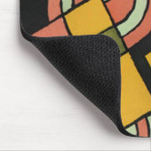 アールデコ幾何学的パターン – マウスパッド (コーナー)