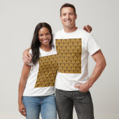 アールデコ幾何学的フローラテクスチャ Tシャツ (ユニセックス)
