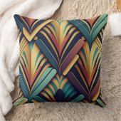 アールデコ幾何装飾用クッション クッション (ブランケット)
