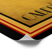 アールデコ広告（昆虫）オオカバマダラ、モナークカベルネット16 x 20 ポスター (角)