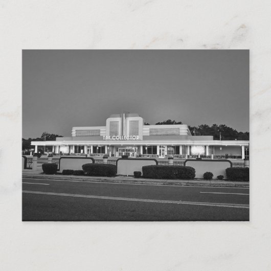 アールデコ建物はがき ポストカード (正面)